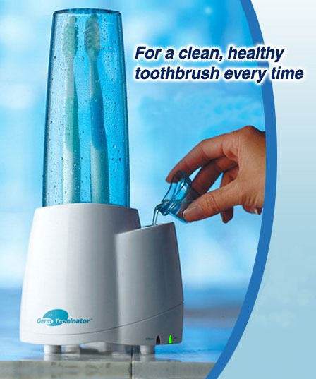 Toothbrush Sanitizer  Germ Terminator